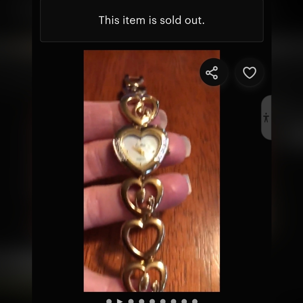 NWT Colibri Mother & Child Heart Quartz Watch diamonds Bracelet
